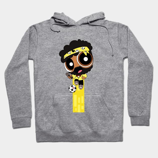 Flying Yellow Power Puff Wayne! Hoodie by Dancin Wayne Store